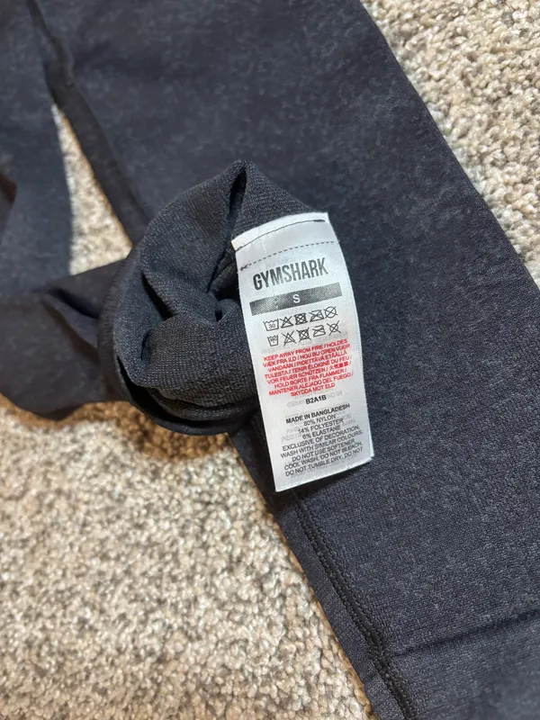 Black Seamless Gymshark Leggings - Image 3