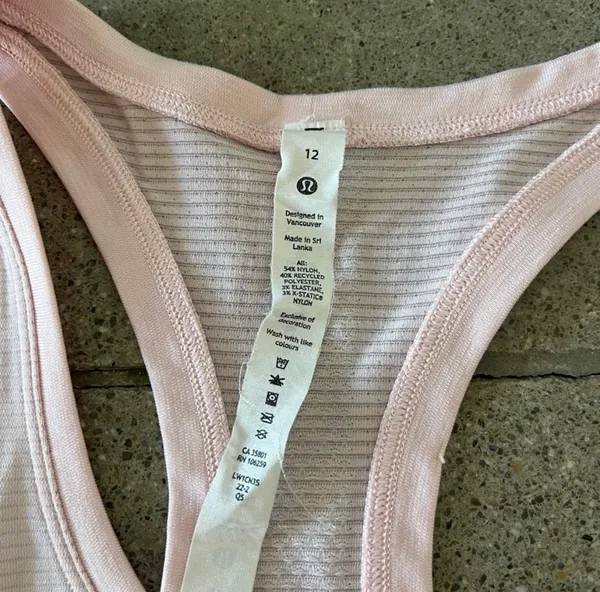Lululemon Athletica Strawberry Milkshake Swiftly Tank - Race Length - Image 3