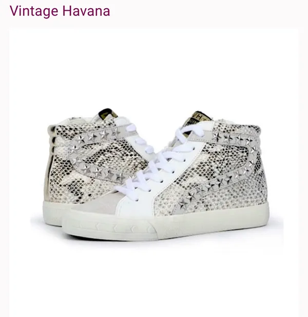 Studded High Top Sneakers - Image 2