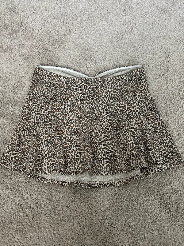 American Eagle Tube Top Leopard Print - Image 3