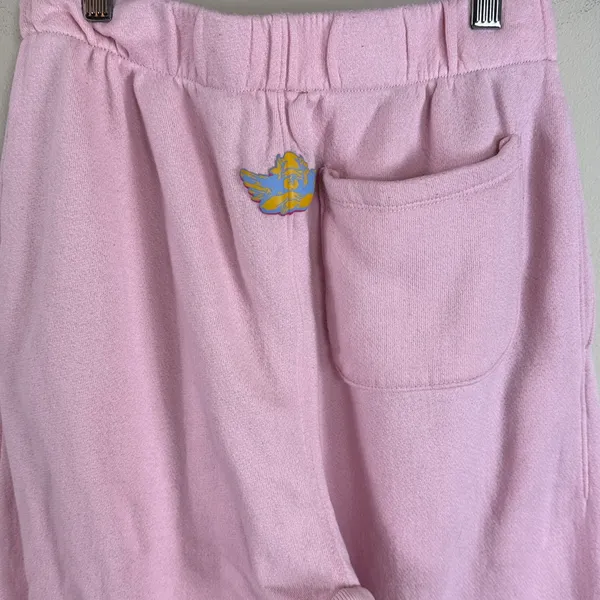Boys‎ Lie Better Half Mac Slim Sweatpants in Pink Size Small - Image 7