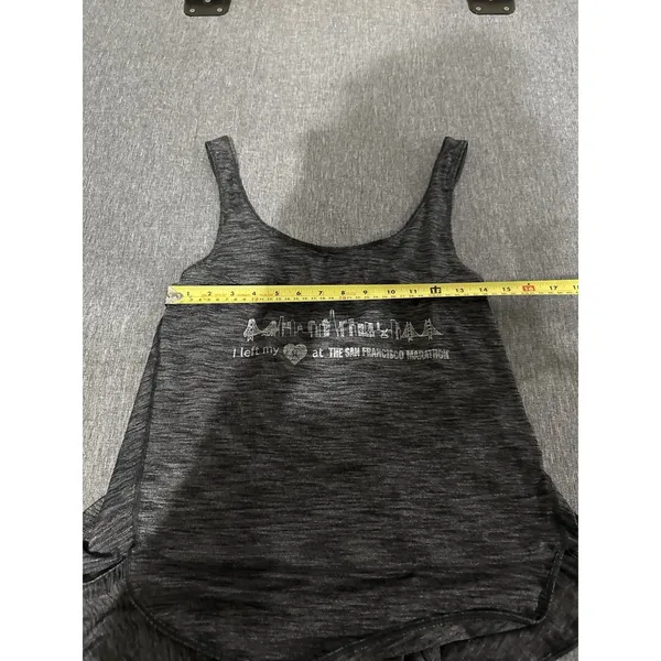 Lululemon San Francisco Marathon Grey Tank Top Women's Sz L - Image 5