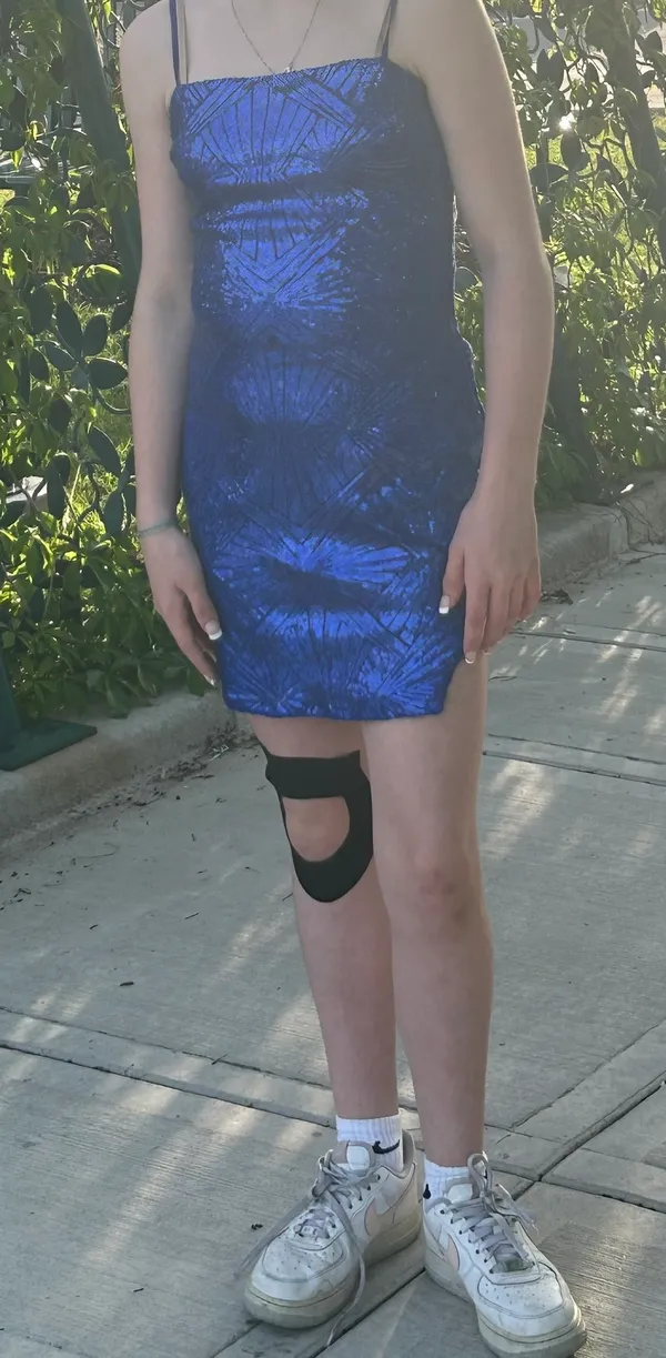 Macy's Blue Homecoming Dress - Image 11