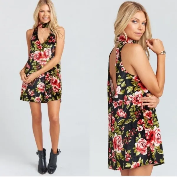 NWT show me your‎ mumu Friday choker dress M - Image 2