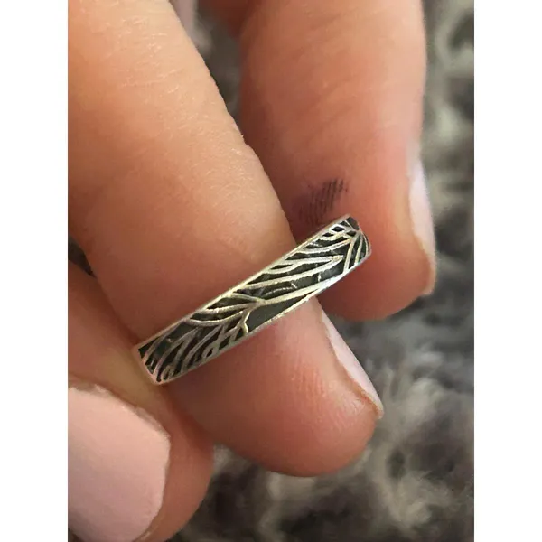 Z03 size 4.5 ring 925 sterling silver - Image 4