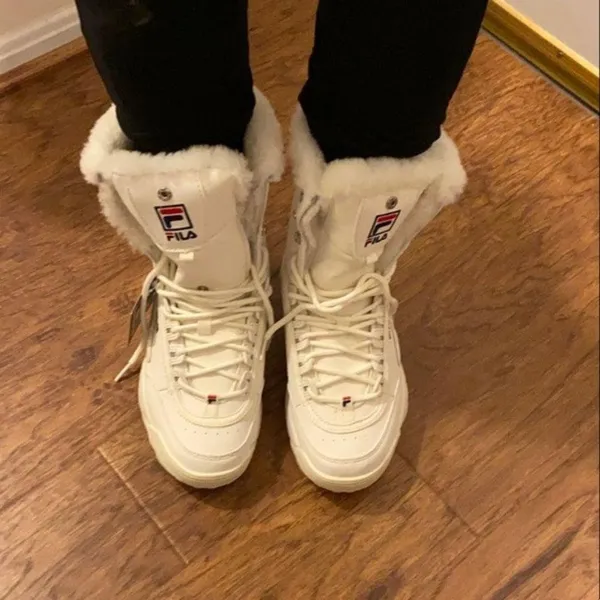Fila shearling boot sneakers. 7 - Image 10