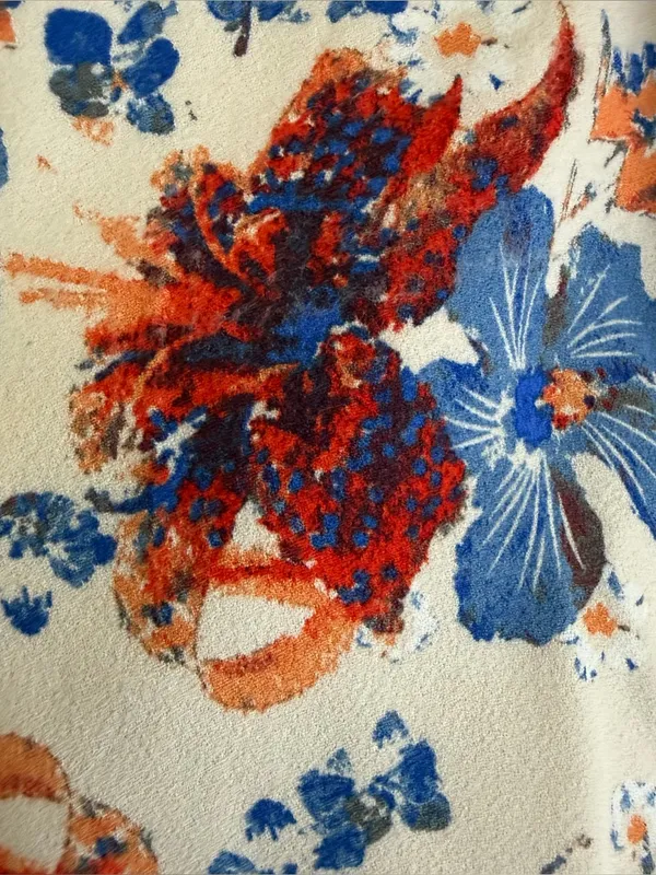 Free People Women’s Floral Ruffle Hem Shorts Sz 2 Boho Festival Cottagecore - Image 8