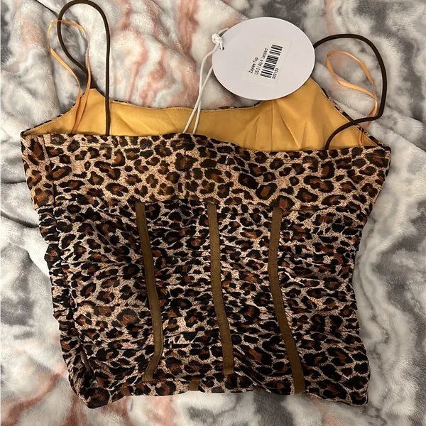 Princess Polly Leopard Print Women's Top - Image 2