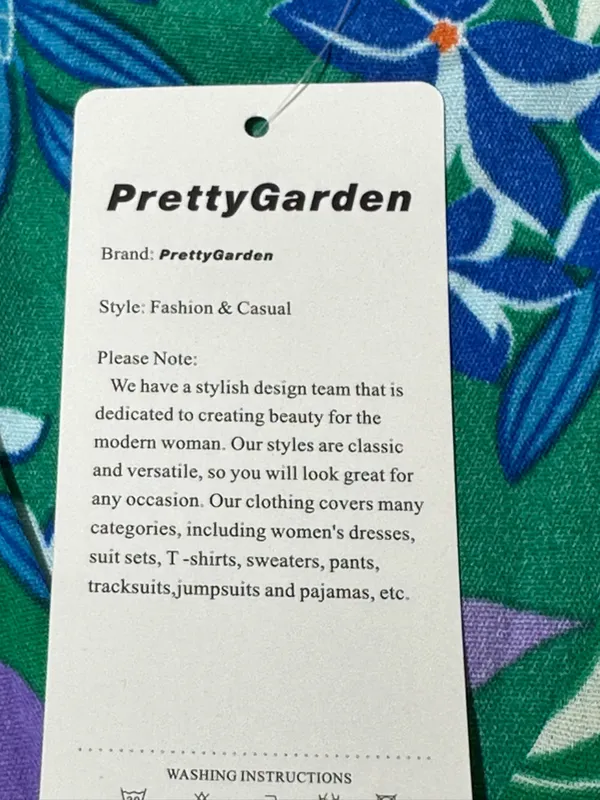 Pretty Garden Floral Cap Sleeve V neck flowy Midi Dress Size XXL new with tags - Image 10