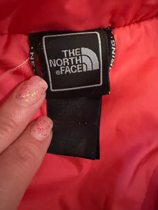 The North Face Coral-Pink Jacket Sz Medium - Image 5