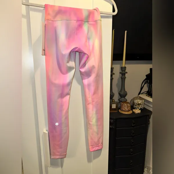 VERY RARE NWT Lululemon Wunder Train High-Rise Tight 25" Psychedelic Wash Multi - Image 7