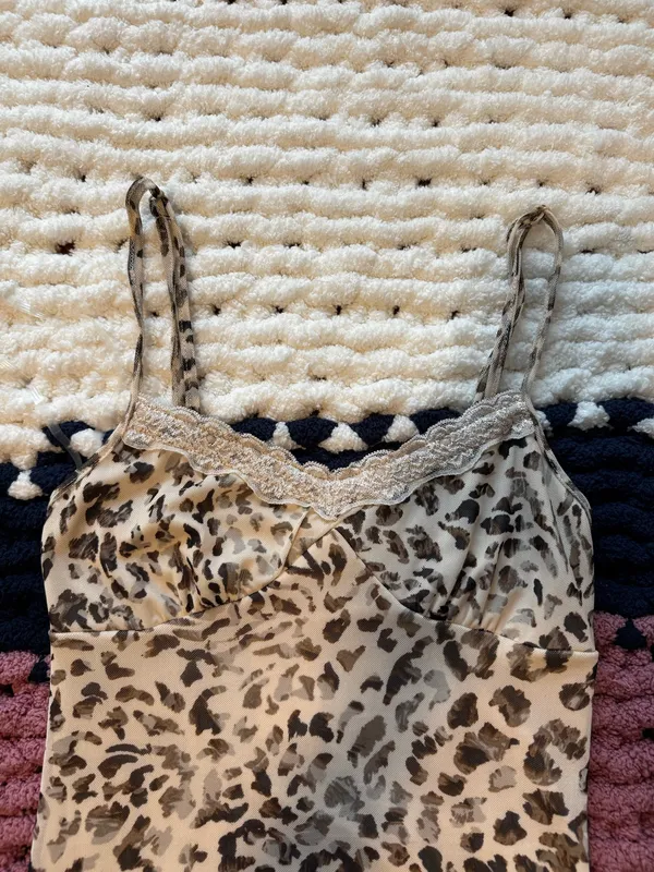 Animal Print Midi Dress - Image 4