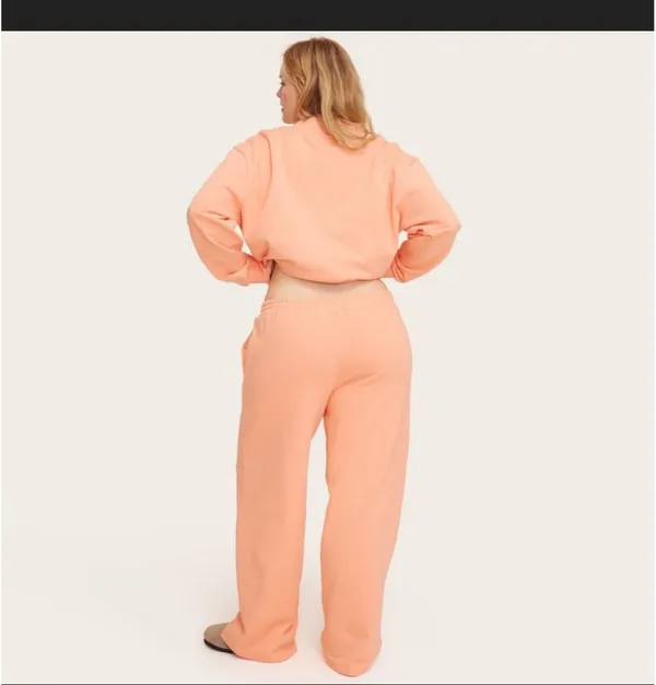 Parke pastel orange sweatpants - Image 2
