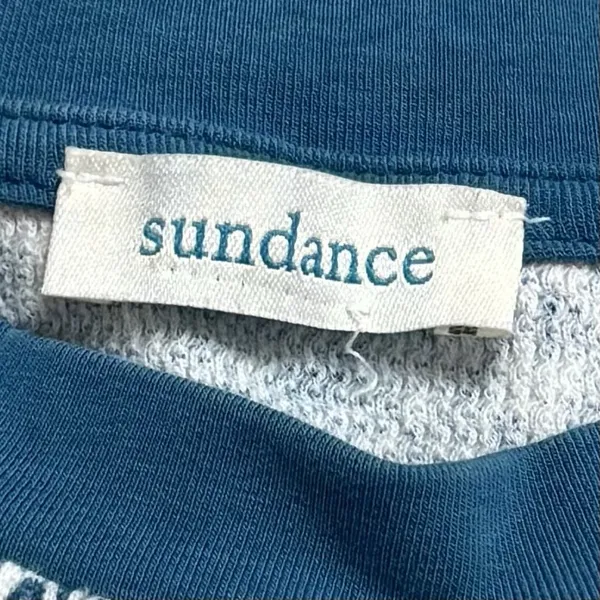 Sundance Blue Pink Floral‎ Long Sleeve Waffle Knit Thermal Top Feminine XS - Image 9