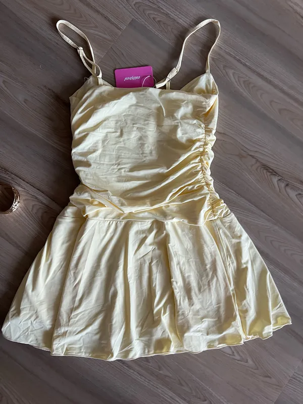 Edikted Deborah Ruched Mini Dress - Image 5