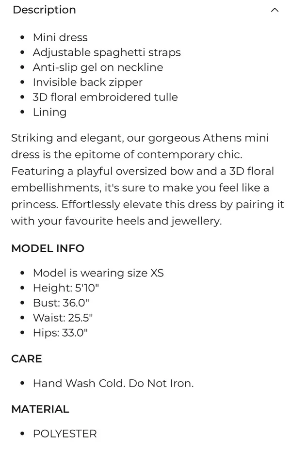 Selfie Leslie Athens Floral Bow Mini Dress White - Image 5
