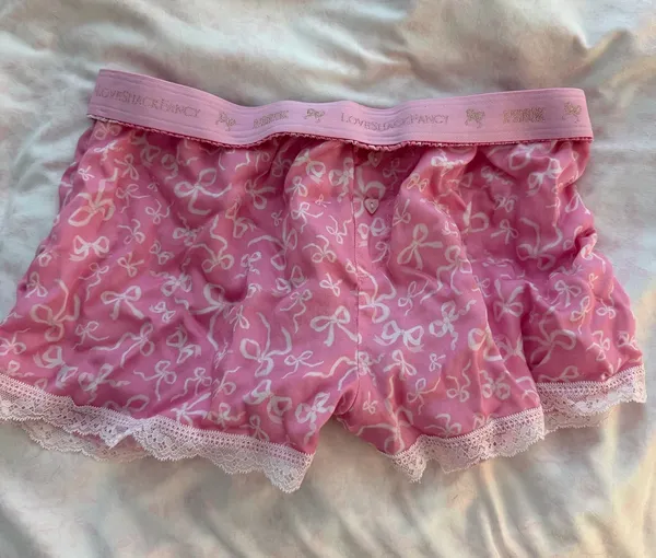 Pink LoveShack Fancy Sleep Shorts - Image 2