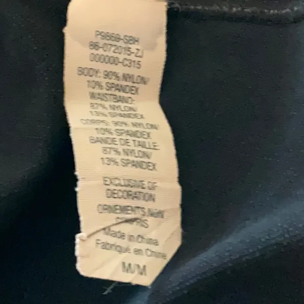 Champion Women's Black and Gray Leggings - Image 4