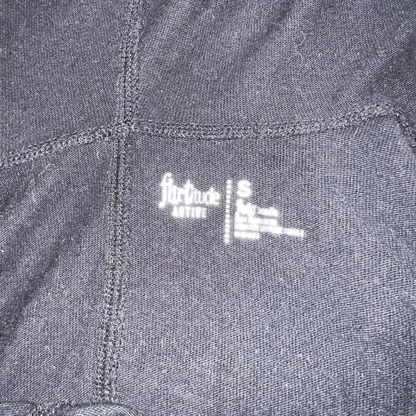 Green Athletic Zip up hoodie black bundle set size S - Image 7
