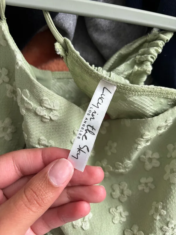 Lucy in the Sky Green Dress - Image 7