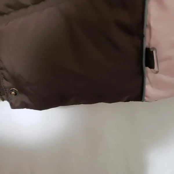 Maralyn & Me M Pink Brown Gorpcore Puffer Ski Jacket - Image 2