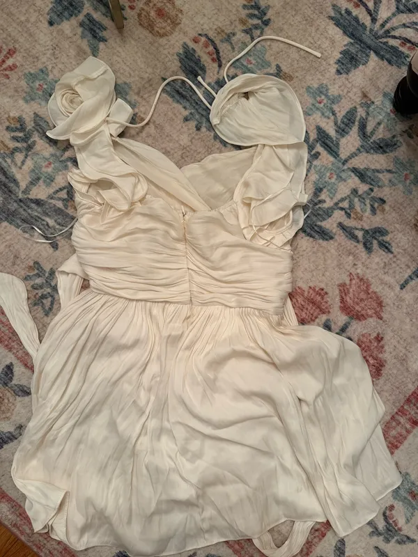 Mabel Dress Mini White - Image 2