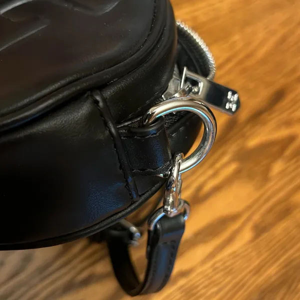 Sam Edelman black crossbody bag NWOT vegan faux leather - Image 5