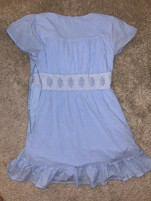 Altar'd State Baby Blue Dress - Image 4