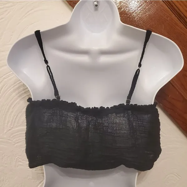 Abercrombie&Fitch black cami top size XS‎ - Image 3