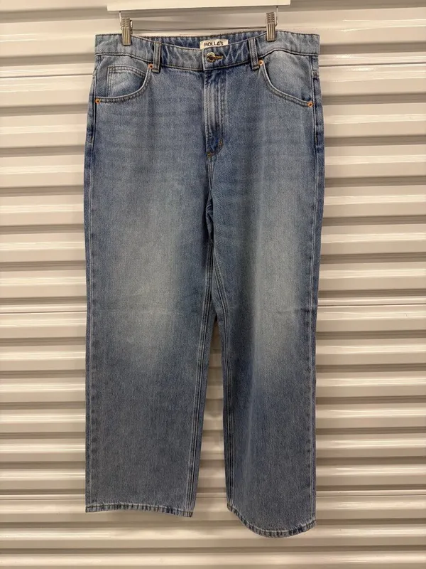Kate Baggy Bowery Vintage Jeans Blue Womens Size 31 - Image 5