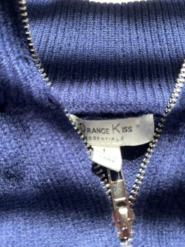 trendy sweater Blue - Image 3