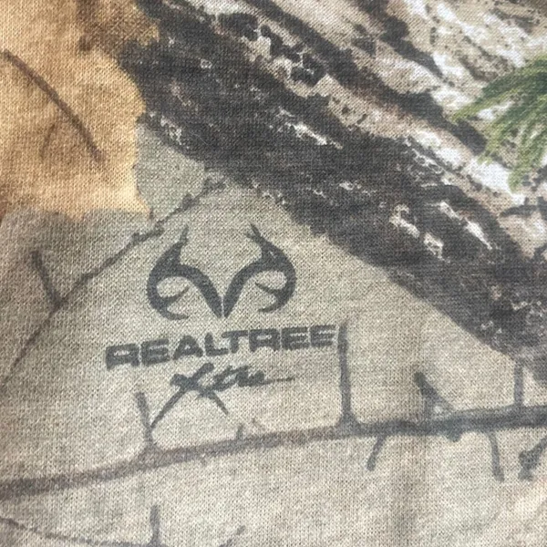 Realtree Womens Camo Shirt Large XTRA Womans Skinny Tee Hunting Outdoor Woodsman - Image 9