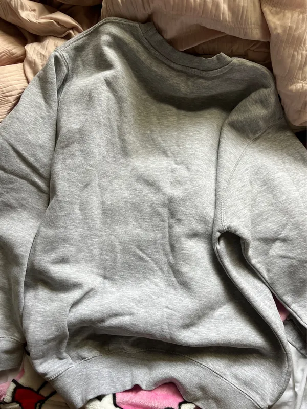 IDGAF sweatshirt Gray Size L - Image 2