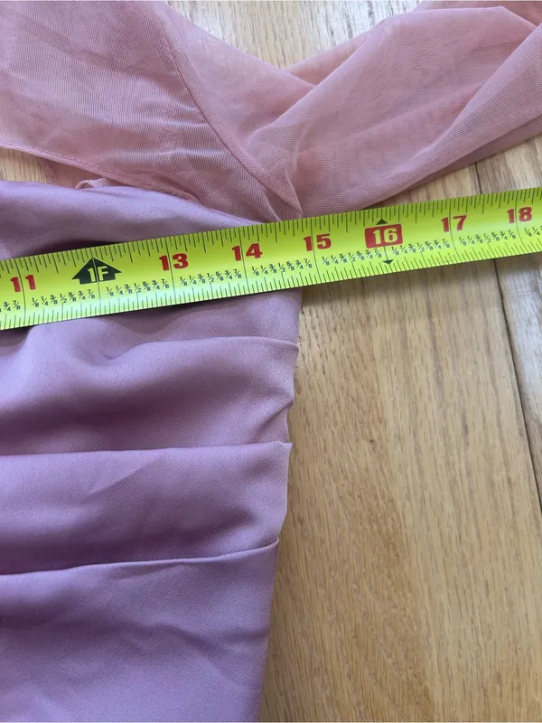 ALIAVA ALIEVA Maya Mini Dress Pink‎ Size XS NWT Cocktail Party Silk Corset Top - Image 10