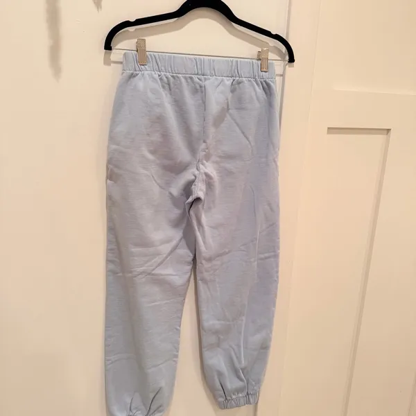 John Galt Light Blue Rosa Sweatpants One Size Women's Jogger Pants Elastic Waist - Image 8