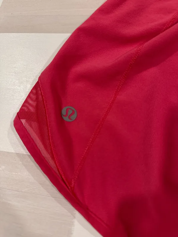 lululemon hotty hot low rise lr lined short 4” long in lip gloss 4 W7AWBT - Image 3