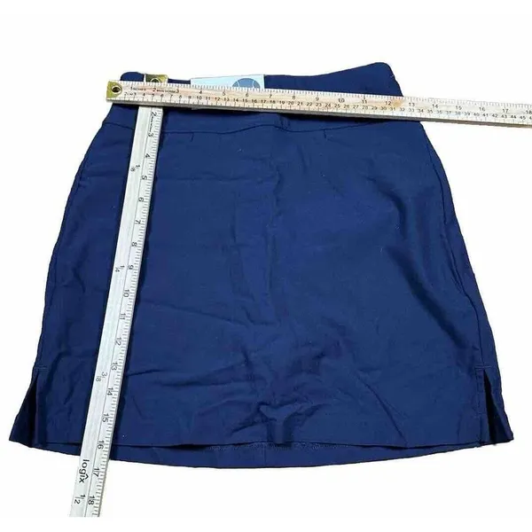 Lady Hagen Women's‎ Perforated Golf Skort 16 Inch Navy Blue Sz. XS NWT - Image 7