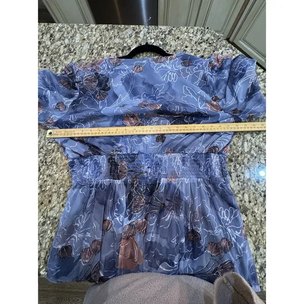 Baltic Born Ardley Maxi Dress Slate Print Size 1XL Floral - Image 10