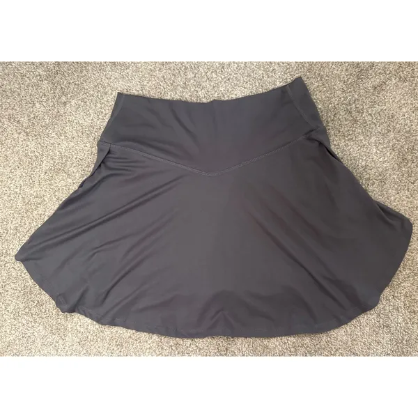 Rae Mode Gray Athletic Skort Women's Medium Built In Shorts Tennis Golf Active - Image 5