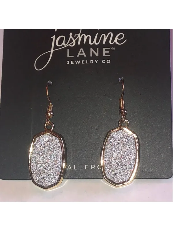 Jasmine Lane Gold Tone and Silver Tone Dangle Drop Boho Earrings - Image 2