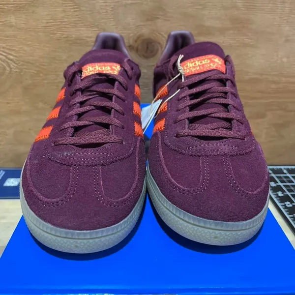 Adidas Women's Burgundy and Purple Trainers - Image 6
