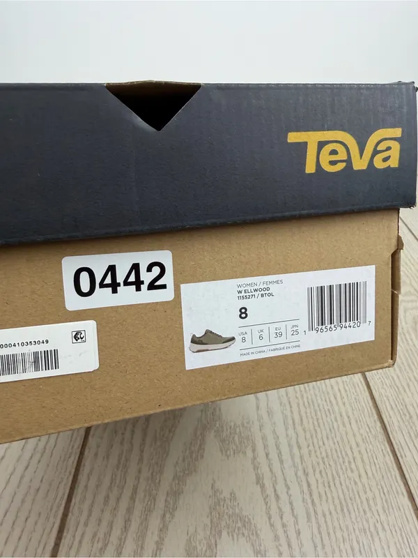Teva Women's Ellwood Slip-Resistant Hiking Sneakers US8 Burnt Olive $100 - Image 8