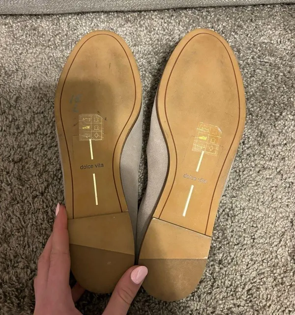 Dolce Vita Suede Mules Size 8 - Image 3