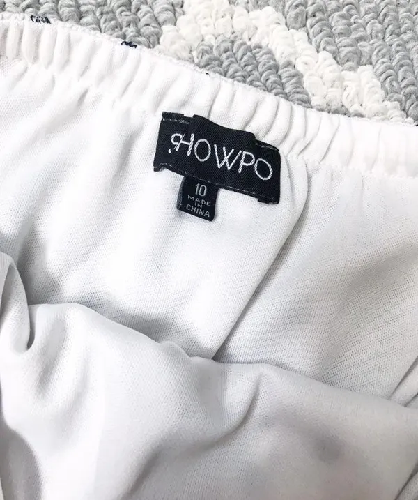 Showpo White Sleeveless Tube Top Romper - Image 6