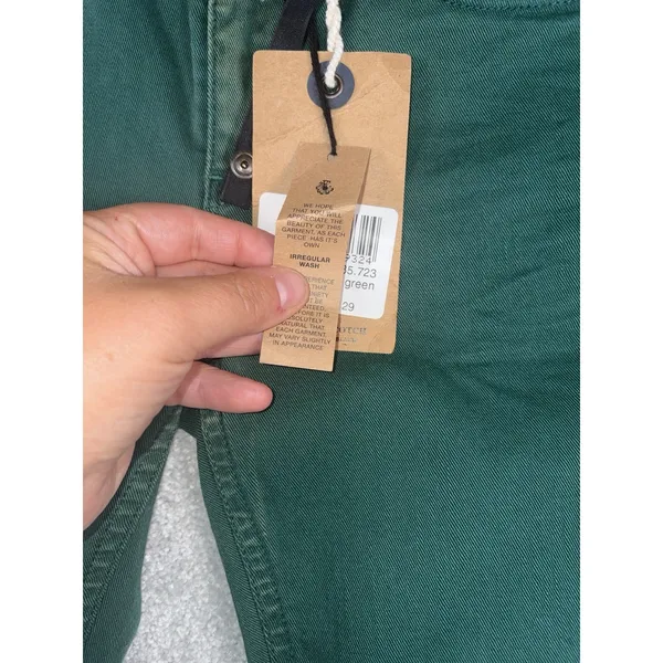 maison scotch la parisienne pants nwt 25x32 glass green - Image 4