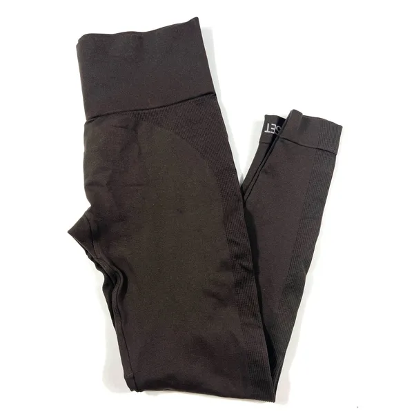 SET‎ Active SculptFlex Leggings Espresso Brown Medium EUC Training  Workout Gym - Image 2