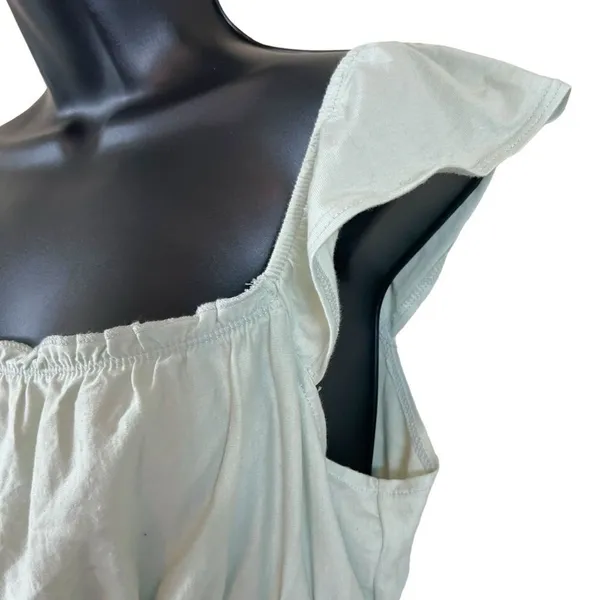 Miss Selfridge ASOS Mint Green Ruched Crop Top - Image 4