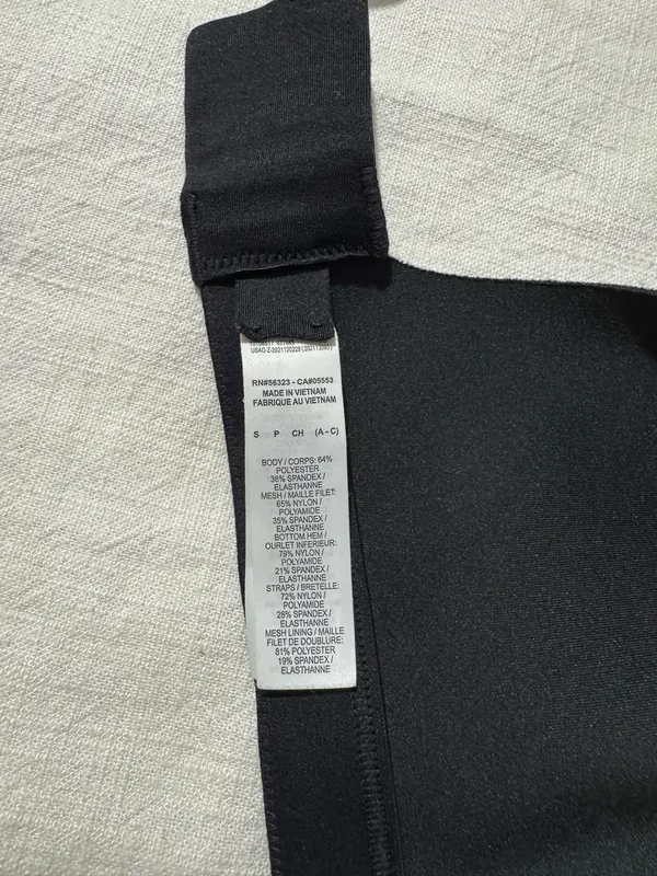 Nike Dri-Fit Sports Bra Black Small - Image 5