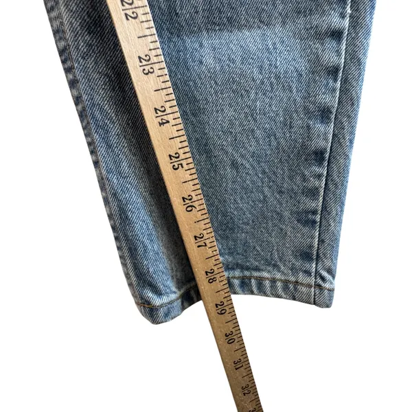 Levi's 550‎ Vintage 90s Mom Jeans Light Wash Denim High Waisted USA Made Size 9 - Image 7