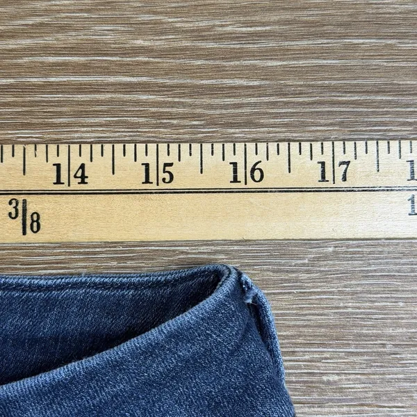 Hudson Collin Flap Skinny Jeans Women's Size 31 Blue Stretch Denim 31" Inseam - Image 9